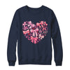 Coquette Bow Valentine Heart Love Valentines Day Girl Shirt & Sweatshirt | teecentury