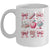 Coquette Bows Cute Teacher Life Back To School Teach Inspire Mug | teecentury
