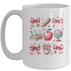 Coquette Bows Cute Teacher Life Back To School Teach Inspire Mug | teecentury