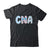 Coquette CNA Nurse Blue Floral Stethoscope Bow Cute Nurse Shirt & Tank Top | teecentury