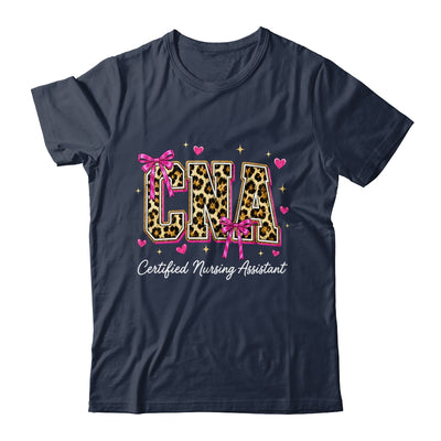 Coquette CNA Nurse Leopard Certified Nursing Assistant Shirt & Hoodie | teecentury
