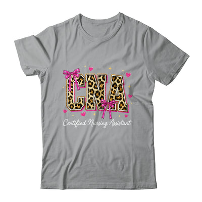 Coquette CNA Nurse Leopard Certified Nursing Assistant Shirt & Hoodie | teecentury