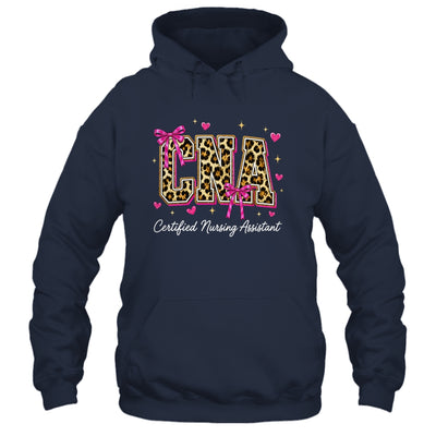 Coquette CNA Nurse Leopard Certified Nursing Assistant Shirt & Hoodie | teecentury