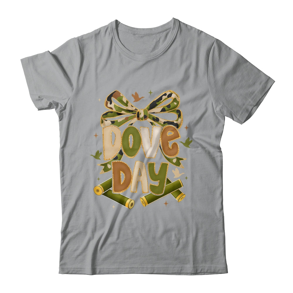 Coquette Dove Day Preppy Camo Bow Hunting Season Hunter Shirt & Tank Top | teecentury