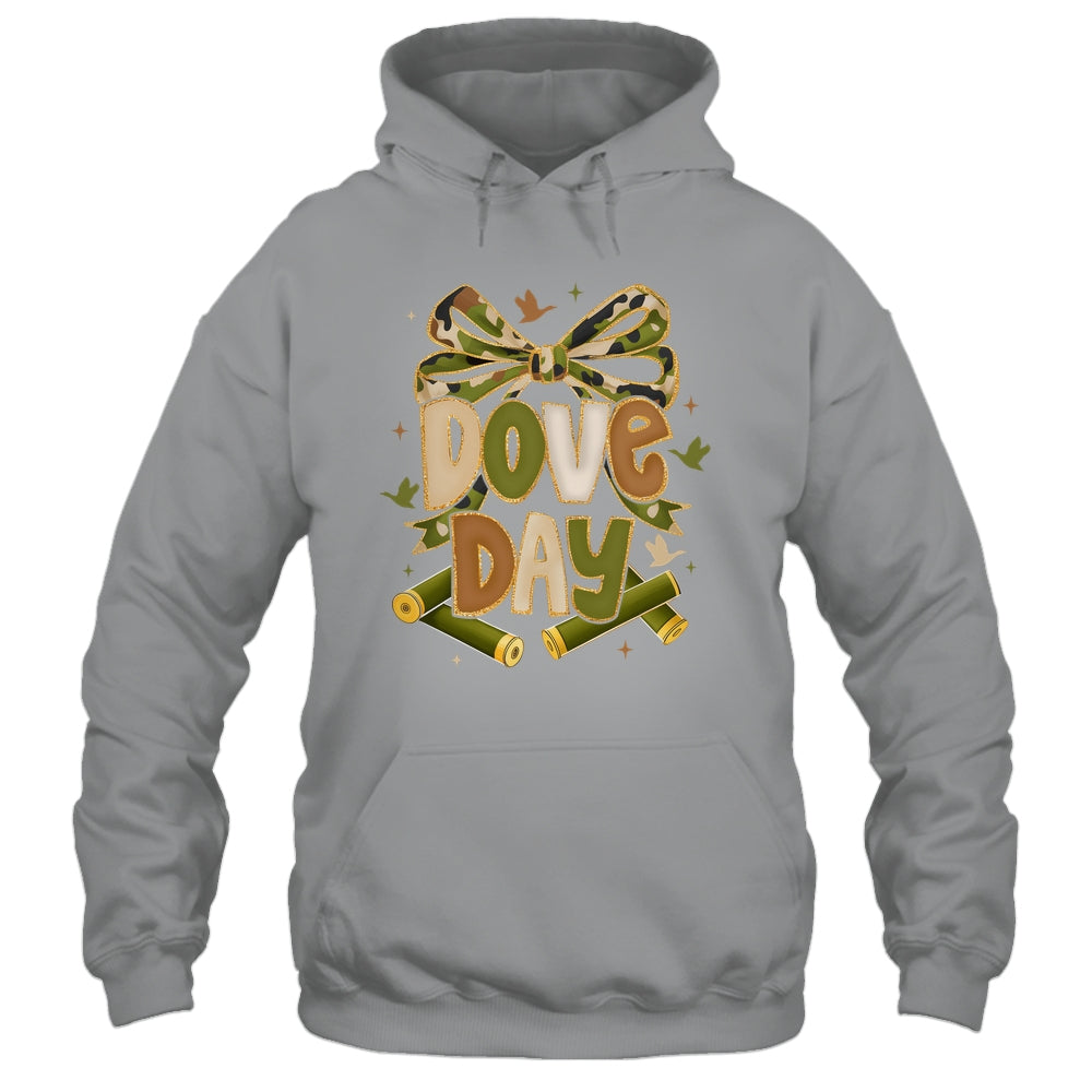 Coquette Dove Day Preppy Camo Bow Hunting Season Hunter Shirt & Tank Top | teecentury