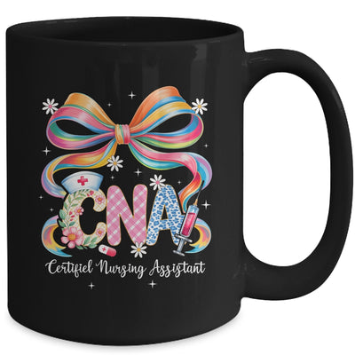 Coquette Floral CNA Certified Nursing Assistant Nurse Women Mug | teecentury