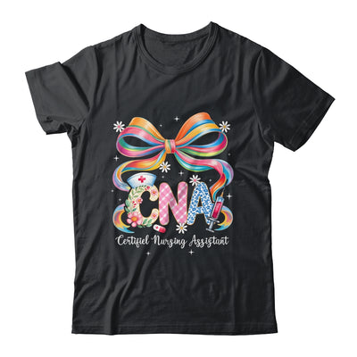 Coquette Floral CNA Certified Nursing Assistant Nurse Women Shirt & Tank Top | teecentury