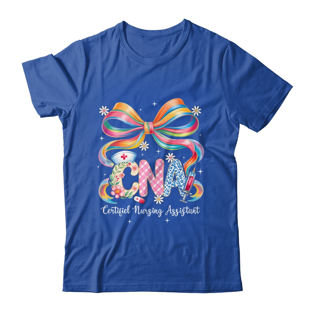 Coquette Floral CNA Certified Nursing Assistant Nurse Women Shirt & Tank Top | teecentury