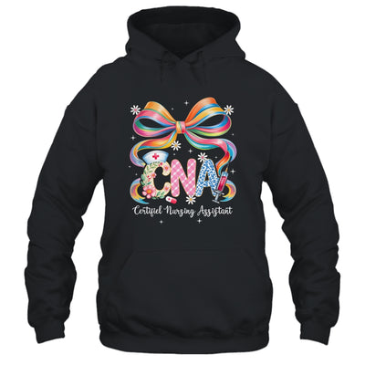 Coquette Floral CNA Certified Nursing Assistant Nurse Women Shirt & Tank Top | teecentury