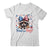 Coquette Funny Raccoon 4th Of July Patriotic Feral But Free Shirt & Tank Top | teecentury
