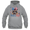 Coquette Funny Raccoon 4th Of July Patriotic Feral But Free Shirt & Tank Top | teecentury