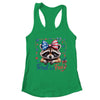 Coquette Funny Raccoon 4th Of July Patriotic Feral But Free Shirt & Tank Top | teecentury