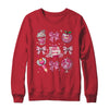 Coquette Pink Bow Ribbons Book Teacher Valentines  Women Shirt & Sweatshirt | teecentury