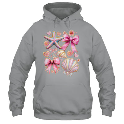 Coquette Seashell Starfish Preppy Coastal Summer Vibes Beach Shirt & Tank Top | teecentury