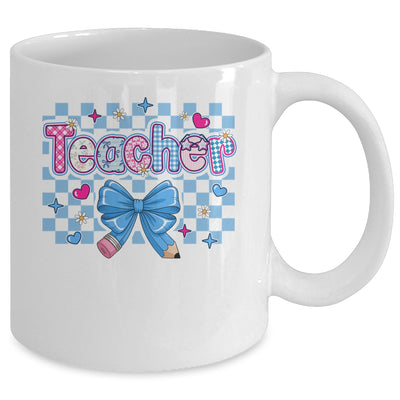 Coquette Teacher Floral Teacher Cute Back To School Women Mug | teecentury