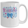 Coquette Teacher Floral Teacher Cute Back To School Women Mug | teecentury
