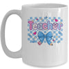Coquette Teacher Floral Teacher Cute Back To School Women Mug | teecentury