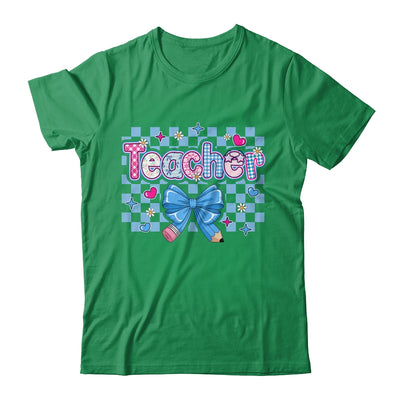 Coquette Teacher Floral Teacher Cute Back To School Women Shirt & Hoodie | teecentury