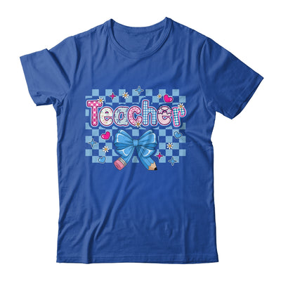 Coquette Teacher Floral Teacher Cute Back To School Women Shirt & Hoodie | teecentury