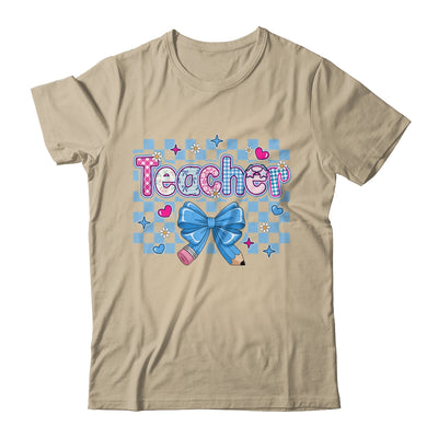Coquette Teacher Floral Teacher Cute Back To School Women Shirt & Hoodie | teecentury