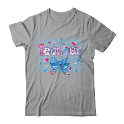 Coquette Teacher Floral Teacher Cute Back To School Women Shirt & Hoodie | teecentury