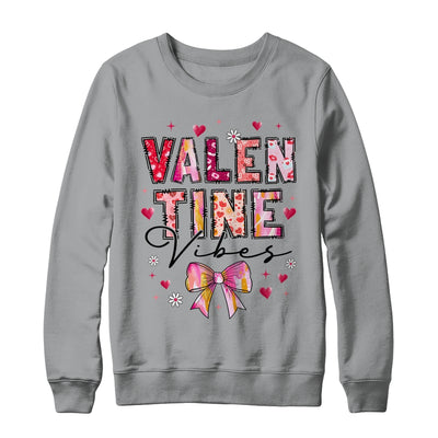 Coquette Valentine Vibes Cute Valentine Day Design Women Shirt & Sweatshirt | teecentury