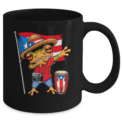 Coqui Dabbing Frog Puerto Rico Taino Boricua Dabbing Mug | teecentury