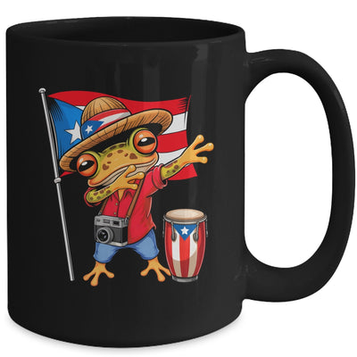 Coqui Dabbing Frog Puerto Rico Taino Boricua Dabbing Mug | teecentury