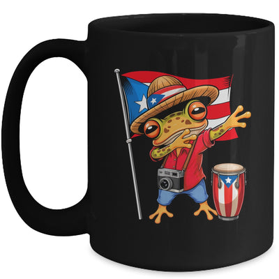 Coqui Dabbing Frog Puerto Rico Taino Boricua Dabbing Mug | teecentury