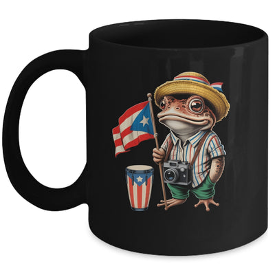 Coqui Frog Puerto Rico Puerto Rican Flag Taino Boricua Mug | teecentury