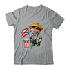 Coqui Frog Puerto Rico Puerto Rican Flag Taino Boricua Shirt & Hoodie | teecentury