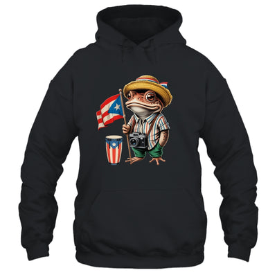 Coqui Frog Puerto Rico Puerto Rican Flag Taino Boricua Shirt & Hoodie | teecentury
