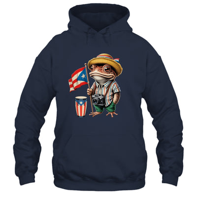 Coqui Frog Puerto Rico Puerto Rican Flag Taino Boricua Shirt & Hoodie | teecentury