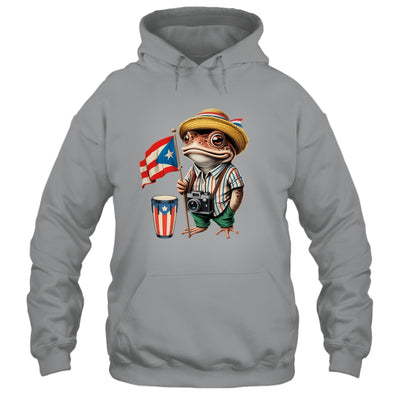 Coqui Frog Puerto Rico Puerto Rican Flag Taino Boricua Shirt & Hoodie | teecentury