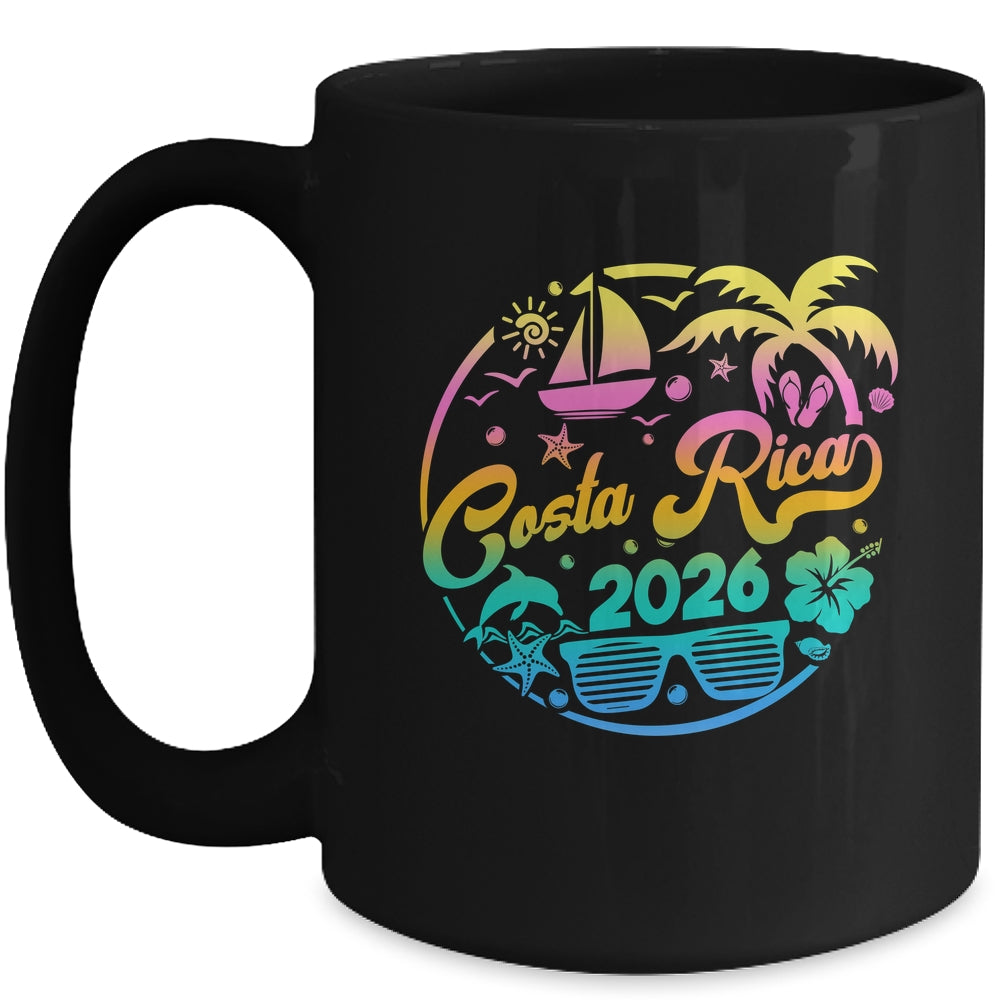 Costa Rica 2026 Family Vacation Beach Matching Group Mug | teecentury