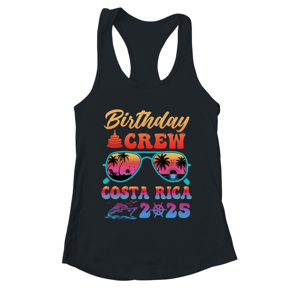 Costa Rica Birthday Crew Vacation Cruise 2025 Summer Trip Group Shirt & Tank Top | teecentury