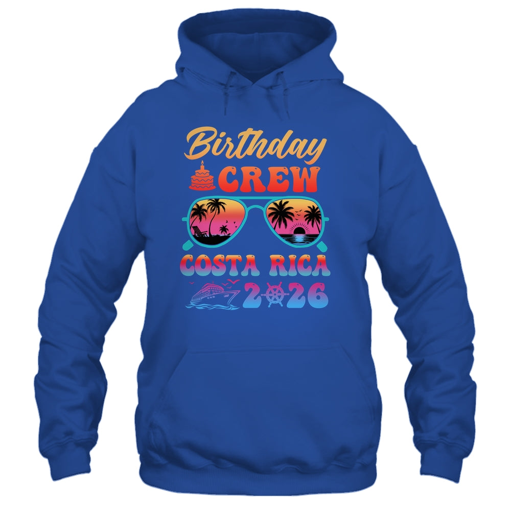 Costa Rica Birthday Crew Vacation Cruise 2026 Summer Trip Group Shirt & Tank Top | teecentury