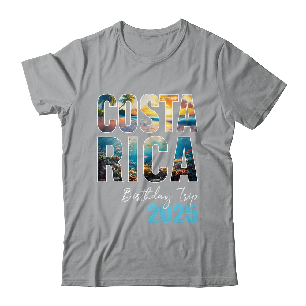 Costa Rica Birthday Trip 2025 Vacation Party Crew Cruise Shirt & Tank Top | teecentury
