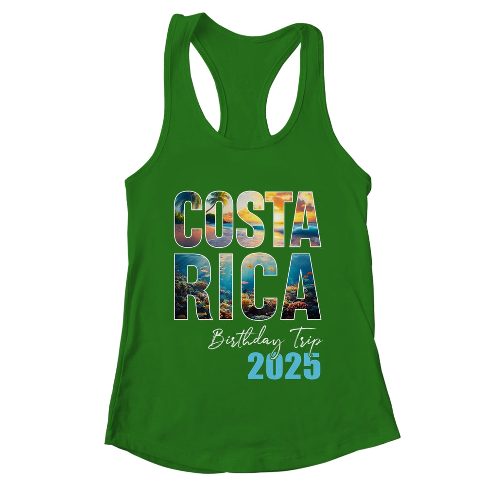 Costa Rica Birthday Trip 2025 Vacation Party Crew Cruise Shirt & Tank Top | teecentury