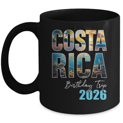 Costa Rica Birthday Trip 2026 Vacation Party Crew Cruise Mug | teecentury