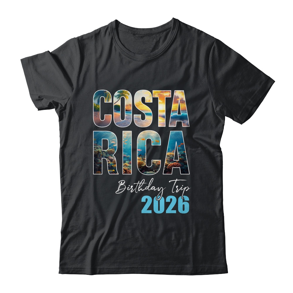 Costa Rica Birthday Trip 2026 Vacation Party Crew Cruise Shirt & Tank Top | teecentury