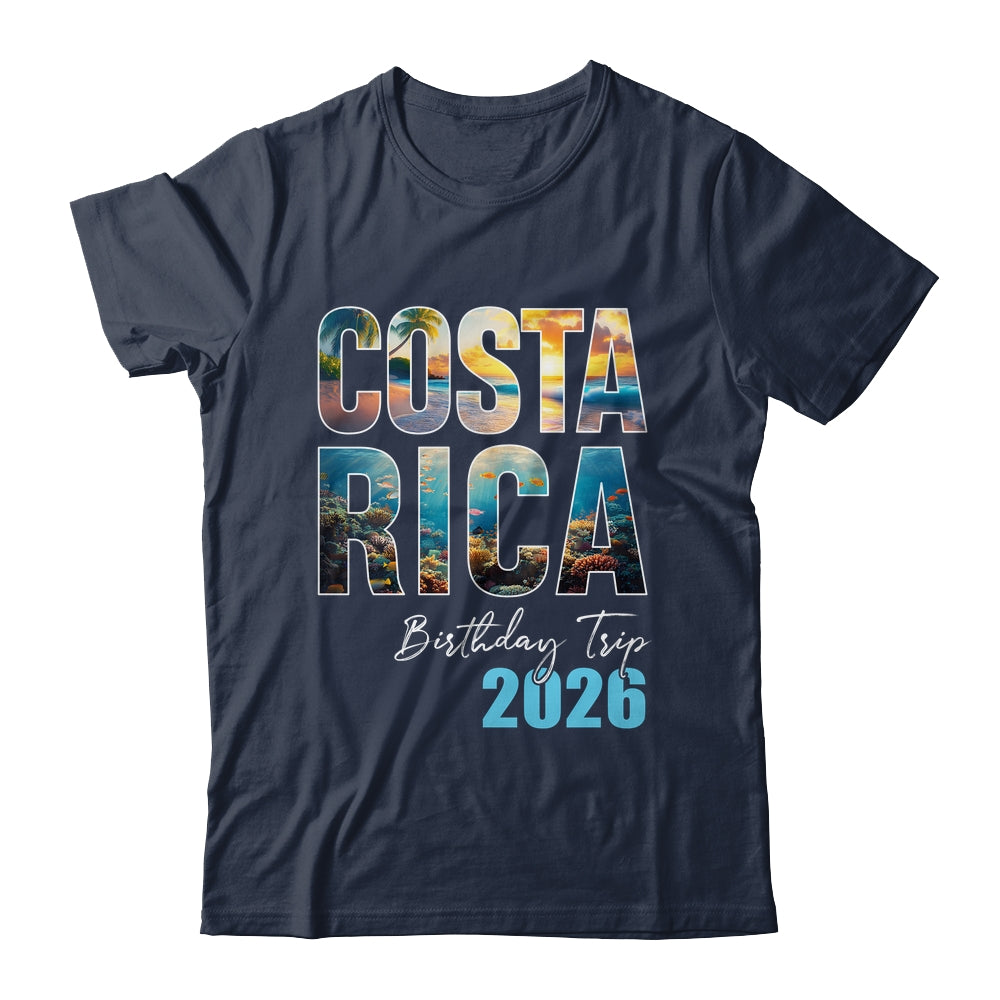 Costa Rica Birthday Trip 2026 Vacation Party Crew Cruise Shirt & Tank Top | teecentury