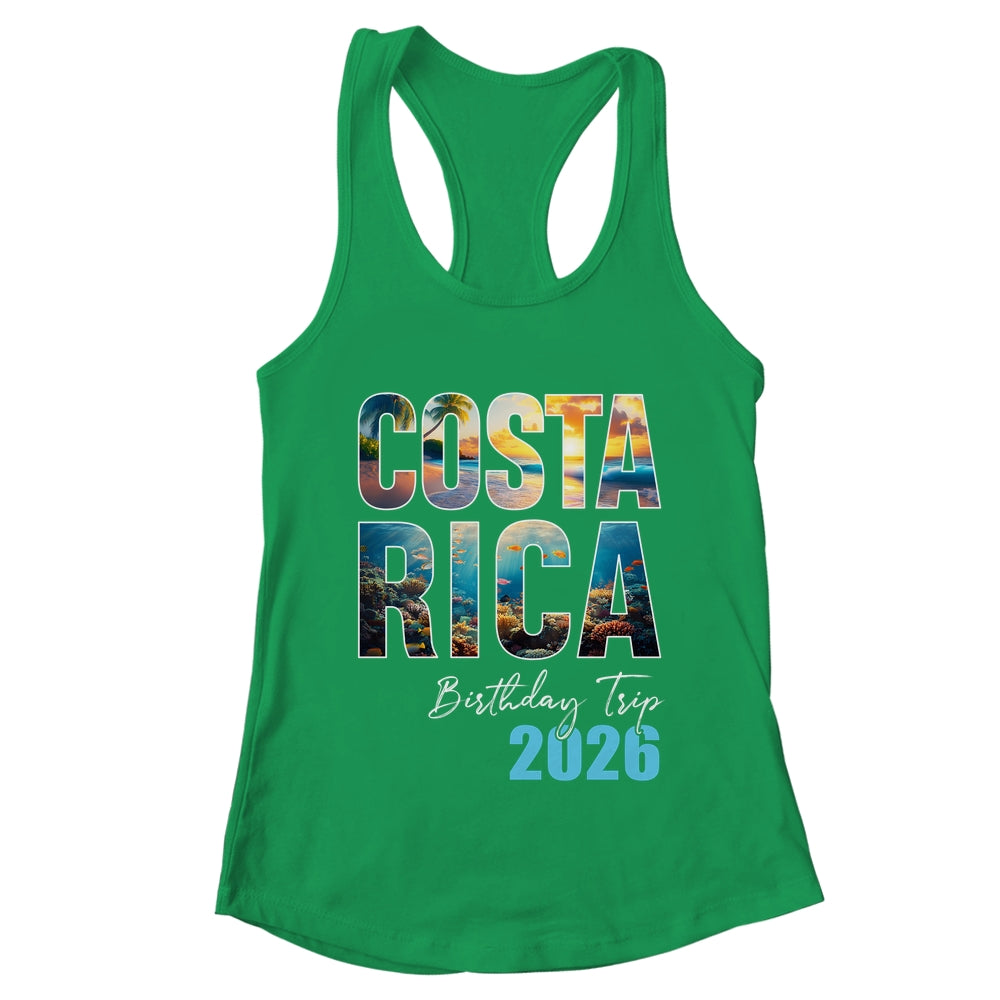 Costa Rica Birthday Trip 2026 Vacation Party Crew Cruise Shirt & Tank Top | teecentury