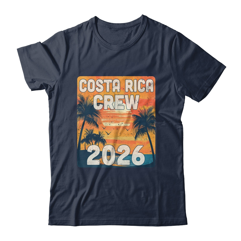 Costa Rica Crew 2026 Vacation Matching Group Travelers Trip Shirt & Tank Top | teecentury