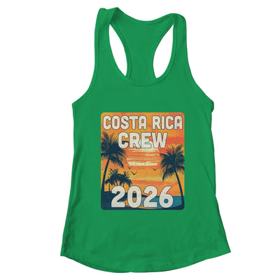 Costa Rica Crew 2026 Vacation Matching Group Travelers Trip Shirt & Tank Top | teecentury