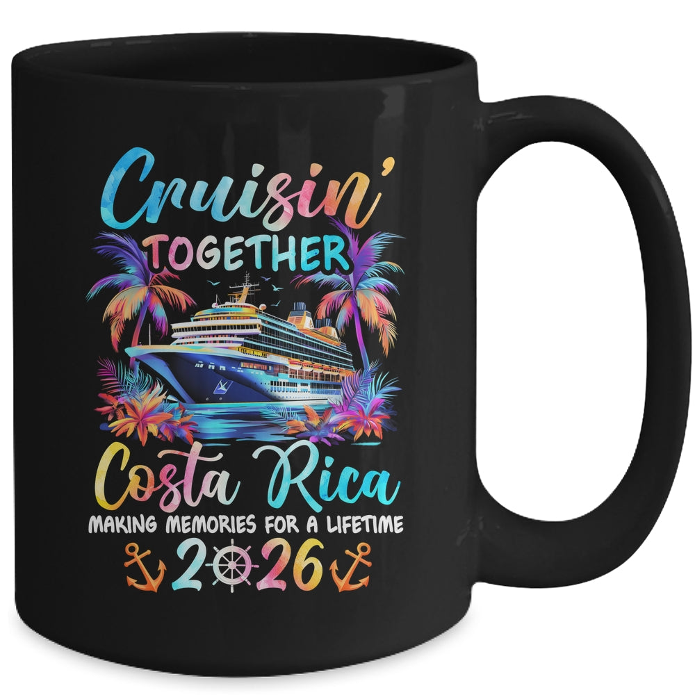 Costa Rica Cruise 2026 Family Cruisin' Vacation Together Mug | teecentury