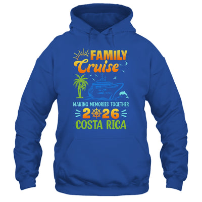 Costa Rica Cruise 2026 Family Friends Group Vacation Matching Shirt & Tank Top | teecentury