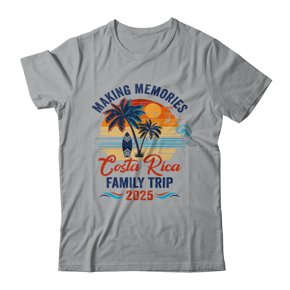 Costa Rica Family Vacation 2025 Making Memories Together Trip Shirt & Tank Top | teecentury