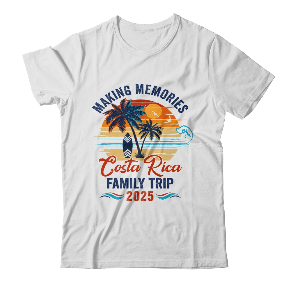 Costa Rica Family Vacation 2025 Making Memories Together Trip Shirt & Tank Top | teecentury