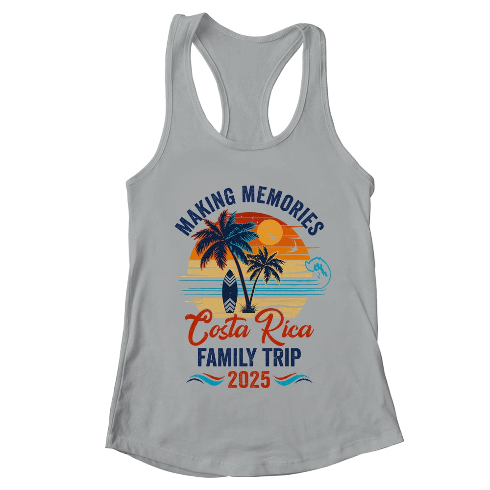 Costa Rica Family Vacation 2025 Making Memories Together Trip Shirt & Tank Top | teecentury